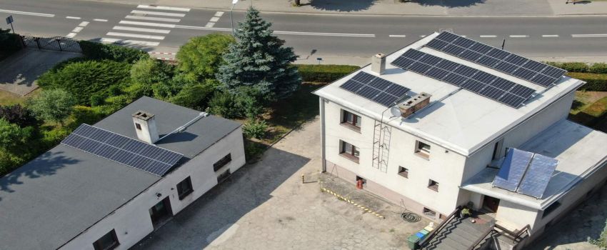 Fotowoltaika Sieraków – instalacja fotowoltaiczna 17 modułów 7,66 kWp